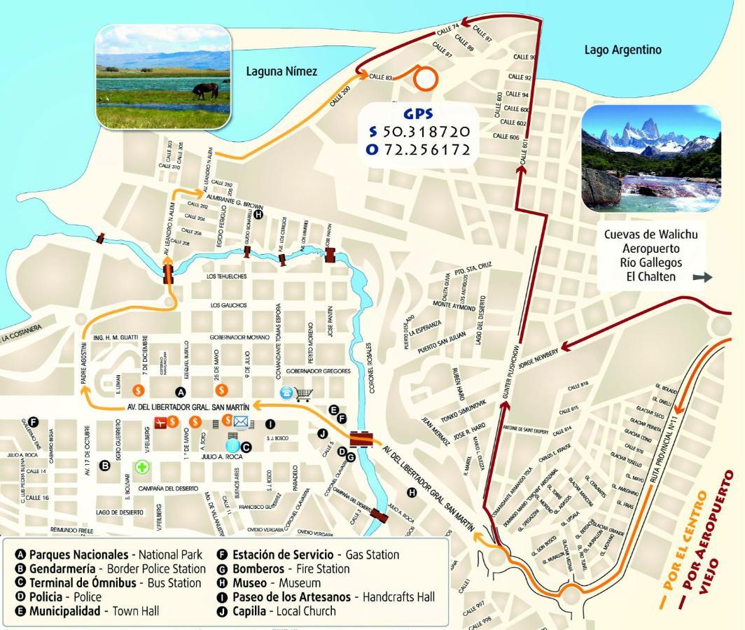 Brillos Patagonicos El Calafate Esterno foto